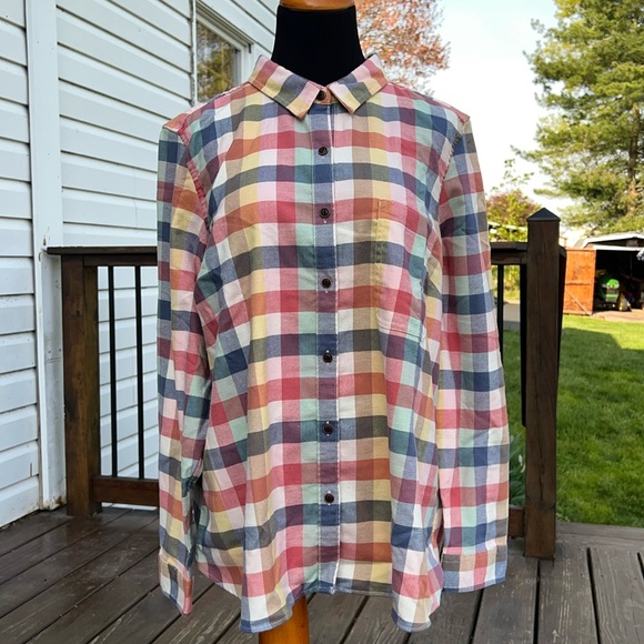 L.L. Bean Tops - L.L. Bean Flannel Shirt NWT
